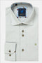 Benetti Delta Long Sleeve Geometric Micro Print Shirt Forest Green