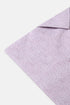 Benetti Menswear Kyle Lilac Short Sleeve Micro-Textured Cotton Shirt