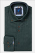 Benetti Marty Long Sleeve Textured Casual Shirt Sage Green