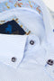 Benetti Sydney Long Sleeve Striped Casual Shirt Sky
