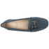 Susst Navy Millie 26 Perforated Buckle Detail Loafer Shoes