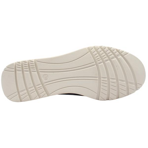 Susst Navy Millie 26 Perforated Buckle Detail Loafer Shoes