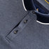 Leroy ML221470 Blue Long Sleeve Polo - Stylish Smart-Casual Wear