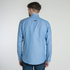 Mineral Men's Lolland Chambray Blue Tailored Fit Oxford Shirt ML251114