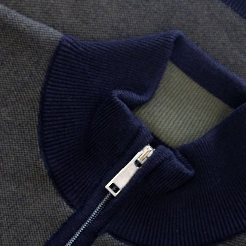 Mineral Men's River Knitwear Quarter Zip ML351470