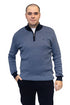 Mineral Men's River Knitwear Quarter Zip ML351470