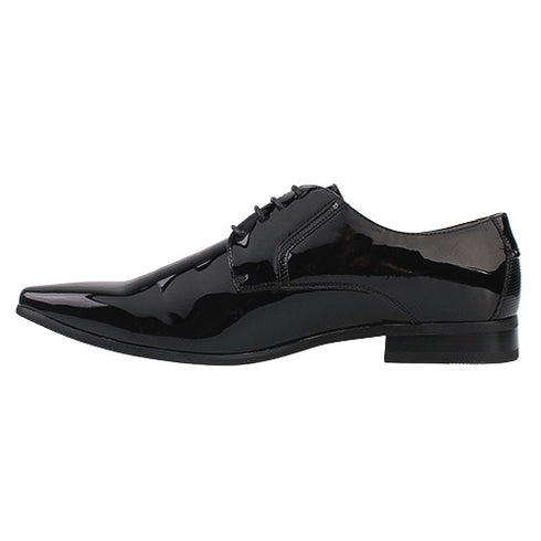 Marcozzi Mens Brussels Black Patent High-Shine Formal Shoe