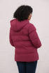 Lighthouse Margot in Berry AW26 Hip-Length Eco-Fill Padded Coat
