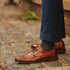 Marley Washed Derby Shoes Tan