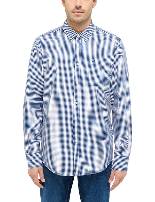 Mustang Chester Long-sleeved shirt with button-down collar 1016241