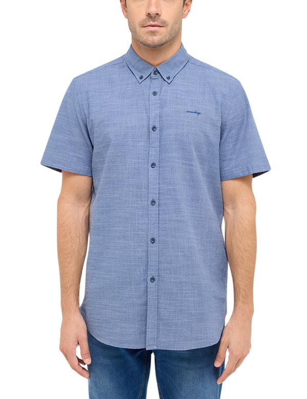Mustang Berkeley style short-sleeved button-down shirt 1016252