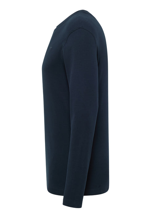 Mustang Arlington 100% Pure Cotton Long Sleeve Crew Neck T-Shirt 1016287