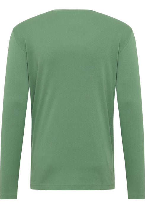 Mustang Arlington 100% Pure Cotton Long Sleeve Crew Neck T-Shirt 1016287