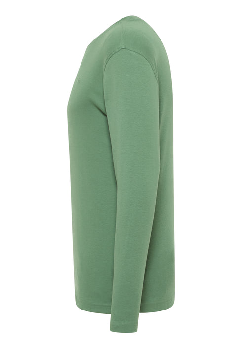 Mustang Arlington 100% Pure Cotton Long Sleeve Crew Neck T-Shirt 1016287