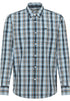Mustang Chester Men's Poplin Multi Check Shirt | 100% Cotton Regular Fit 1016958