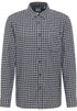 Mustang Eastbridge Men's Brushed Twill Mini Check Shirt | 100% Cotton Regular Fit 1016960