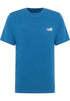 Mustang Mens Dark Blue Style Austin Logo Cotton T-Shirt 1017385