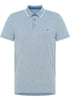 Mustang Palco Mid Blue 5232 Logo Organic Cotton Polo Shirt 1017411
