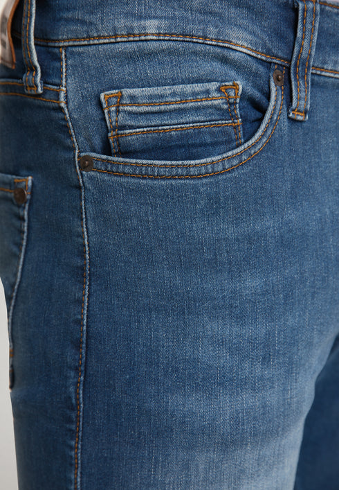 Mustang Men's Vegas Medium Rise Slim Leg Jeans 1008949 783