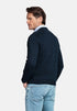 Baileys Pure Pima Cotton V Neck Pullover NOS8100 - Navy