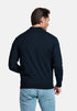 Baileys Pure Pima Cotton Quarter Zip Pullover NOS8400 - Navy