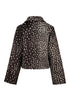 Hailys Mi44lla Faux Fur Animal Print Zip-Up Jacket NRI-2601024 - Brown / Animal Print