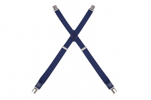 JKEL MB 01 Mens Plain Wide Clip Braces