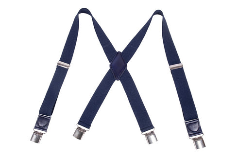 JKEL MB 01 Mens Plain Wide Clip Braces