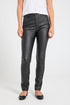 Freequent FQSOLVEJ Cooper Coated Ankle-Length Pants