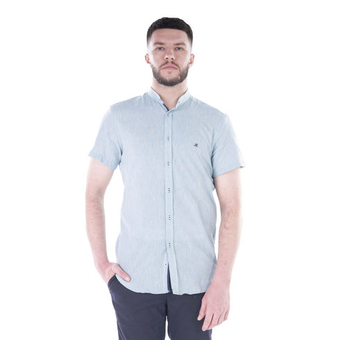 Mineral Official Short Sleeve Grandad Shirt
