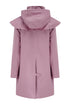 Lighthouse Outrider AW26 in Wild Rose Pink 3/4 Length Waterproof Heritage Raincoat