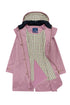 Lighthouse Outrider AW26 in Wild Rose Pink 3/4 Length Waterproof Heritage Raincoat