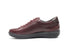 G-Comfort Womens P-6501 Waterproof Yak Leather Wide-Fitting Shoes in Medoc/Wine/Burgundy