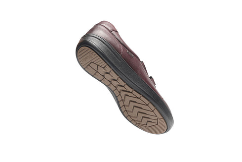 G-Comfort P-6503 Soft Nappa Leather Waterproof Slip-On Loafer in Medoc/Wine/Burgundy
