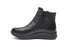 G Comfort Womens Zip Ankle Boot P-825S - Black Leather