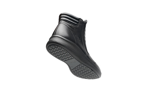 G Comfort Womens Zip Ankle Boot P-825S - Black Leather