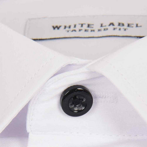 White Label Lux Tapered Tuxedo Formal Shirt 82091