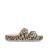 Rieker Womens Buckle P2450-90 Leopard Print EVA Mules