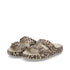 Rieker Womens Buckle P2450-90 Leopard Print EVA Mules