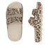 Rieker Womens Buckle P2450-90 Leopard Print EVA Mules