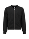 Hailys Ladies Ke44ndra Embossed Black Flower Zip Jacket - PO2306027BL