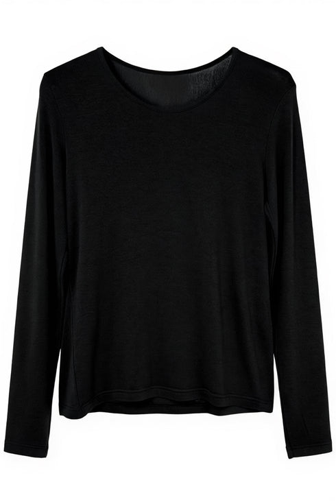 Peruzzi Womens Merino Goesunder Top PR143W26 9 - Black
