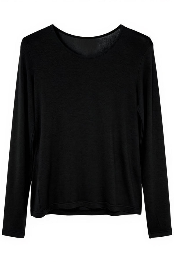 Peruzzi Womens Merino Goesunder Top PR143W26 9 - Black