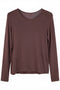 Peruzzi Womens Merino Goesunder Top PR143W26 7 - Brown