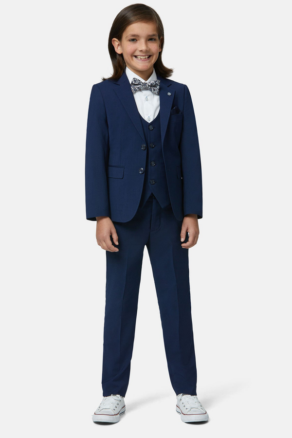 Benetti 3-Piece Boys Peter Suit in Petrol