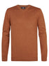 Petrol Men's V-Neck Knitwear KWV200-2127 Copper Orange