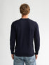 Petrol Men's Crew Neck Knitwear KWR201-5178 Navy Blue