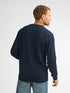 Petrol Men's Crew Neck Knitwear KWR201-5178 Navy Blue
