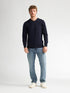 Petrol Men's Crew Neck Knitwear KWR201-5178 Navy Blue