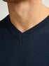 Petrol Men's Crew Neck Knitwear KWR201-5178 Navy Blue